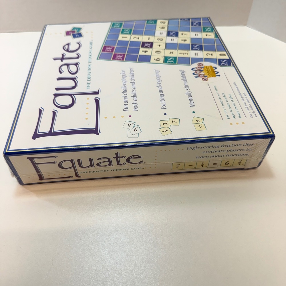 Conceptual Math Media Equate Board Game Math Thinking Game New - Picture 4 of 6